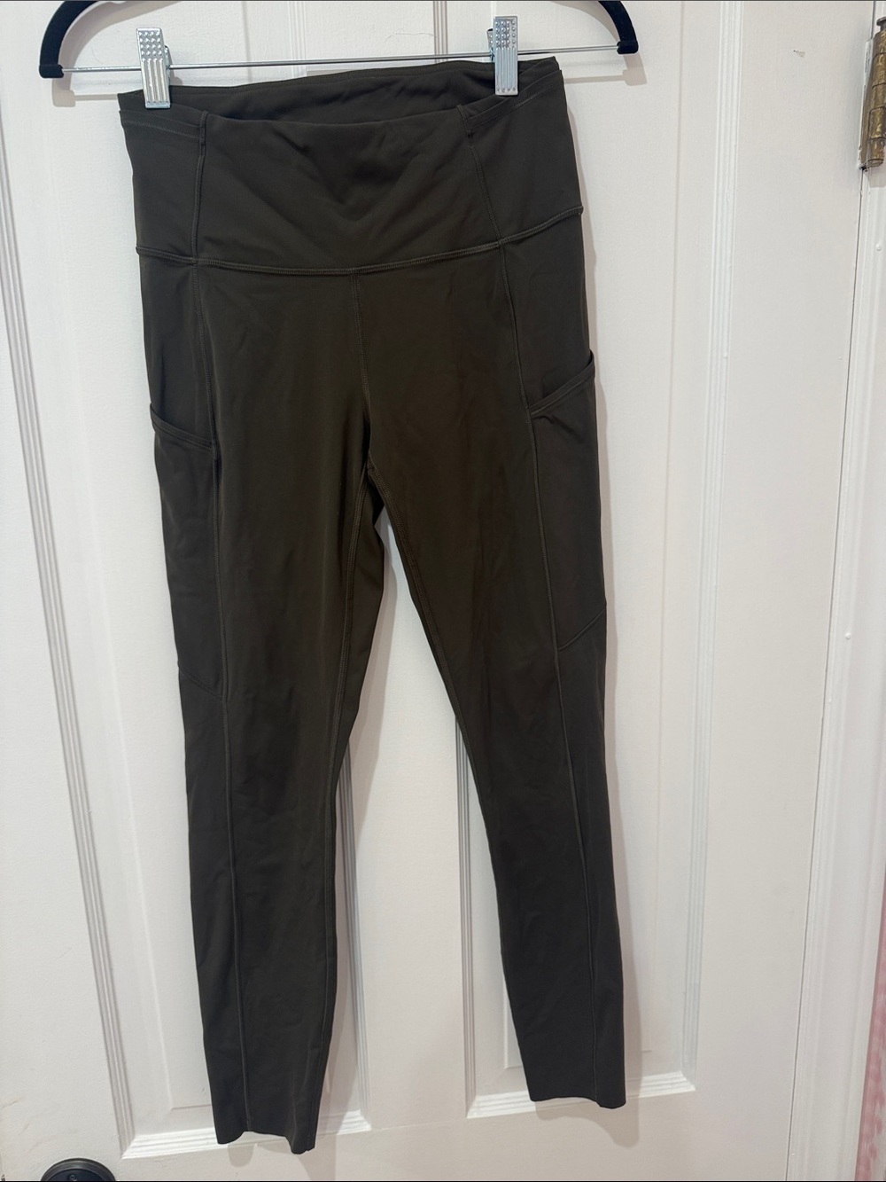 lululemon athletica Olive Green High-Rise Pocket Leggings